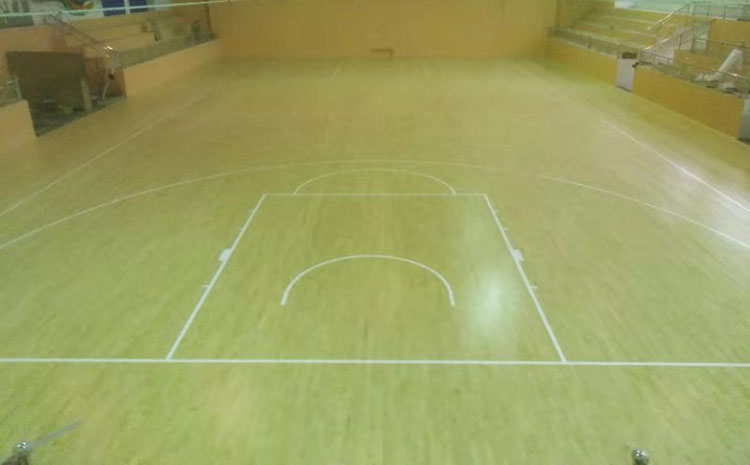 學(xué)校實(shí)木運(yùn)動(dòng)地板安裝工藝